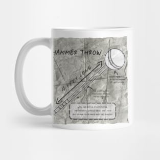 Hammer Toss Instructions Mug